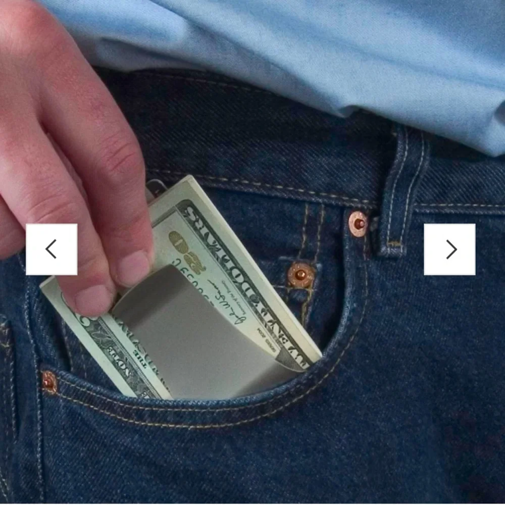 STORIS Smart MoneyClip - Silver Money Clip